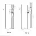 Fig. 04 - Quick release cladding system for fenestration frames