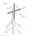 Fig. 01 - PORTABLE POWER GENERATING SOLAR CELL WIND TURBINE