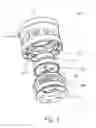 Fig. 04 - Adjustable damping valve device with a damping valve