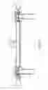 Fig. 09 - Shower head with integrated mixing valve