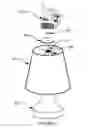 Fig. 04 - Wirelessly-charged self-lit lamp finial