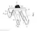 Fig. 04 - Spring push and push-pull tab for tightly spaced fiber optic connectors