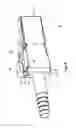 Fig. 06 - Spring push and push-pull tab for tightly spaced fiber optic connectors