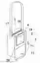 Fig. 01 - Bag computer vertical operating position holder