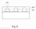 Fig. 10 - Epitaxial structure with air voids in shape of trapezoid
