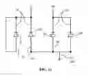 Fig. 12 - Optical sensor having two taps for photon-generated electrons of visible and IR light