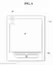 Fig. 04 - Display device having an insulating pattern covered via and electrode holes