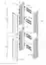 Fig. 01 - Vertical cable manager