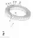 Fig. 04 - Short-circuiting ring and rotor for an electric machine