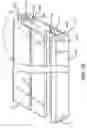 Fig. 14 - Hybrid solar panel mounting assembly with a tilted ledge