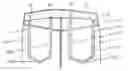 Fig. 01 - Bottom garment with buttock lifting feature