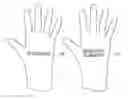 Fig. 01 - PROTECTIVE GLOVE WITH INNER GLOVE LIFE INDICATOR