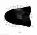 Fig. 12 - Footwear upper with dynamic and lock-out regions