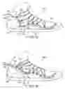 Fig. 12 - Article of footwear with tubular structures
