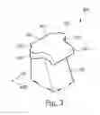Fig. 03 - INJECTION MOLDED MUSHROOM TYPE HOOK STRUCTURE AND HOOK STRAP INCLUDING THE SAME
