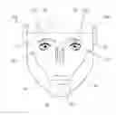 Fig. 01 - Contour tanning mask