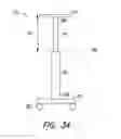 Fig. 35 - Height adjustable desk system and method