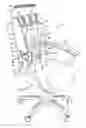 Fig. 01 - Lumbar stimulation device for a chair