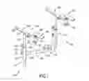 Fig. 02 - ARMRESTS ADJUSTMENT DEVICE FOR A CHAIR