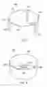 Fig. 07 - Combined plate and collapsible beverage holder