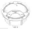 Fig. 08 - Combined plate and collapsible beverage holder