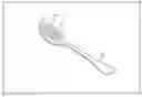 Fig. 01 - Disposable Relish Spoon