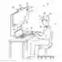 Fig. 01 - System and method for the training of head movements