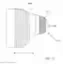 Fig. 15 - Disposable absorbent article having a frangible bonding agent