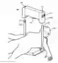 Fig. 01 - Cardiopulmonary compression device receiving flip-up legs