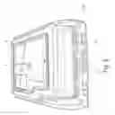 Fig. 03 - Flow generator chassis assembly with suspension seal