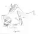 Fig. 14 - Mask system with snap-fit shroud