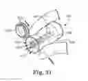 Fig. 28 - Sterilizing device with pinch actuated cap and housing