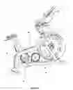 Fig. 25 - Fluid displacement stationary exercise equipment with continuously variable transmission