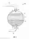 Fig. 02 - Inlet distributor and fixed valve tray for spherical reactor