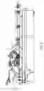Fig. 09 - Tile cutter with collapsible cutting head assembly