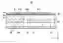 Fig. 01 - Inkjet head and printer for reducing influence of flexible circuit on piezoelectric actuator substrate operation