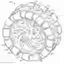 Fig. 01 - Omnidirectional pinion wheel