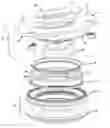 Fig. 01 - Strut mount bearing unit