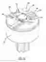 Fig. 10 - Weighted flapper and splined orifice plate for vent valve
