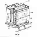 Fig. 18 - Refuse vehicle having tailgate-mounted CNG tanks