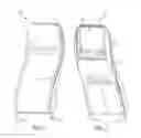 Fig. 02 - Monocoque and semi-monocoque passenger seats with ergonomic design