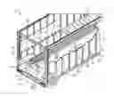 Fig. 01 - Trailer conveyor system and spring hinge for a load deck panel
