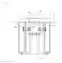 Fig. 11 - LOCKING APPARATUS OF CONTAINER FOR TRAILER