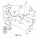 Fig. 13 - Body frame structure for a vehicle