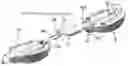 Fig. 01 - Modular watercraft with in-line or pontoon-type flotation