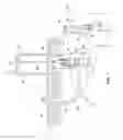 Fig. 08 - Mechanism and arrangement for static and dynamic adjustment of submersible pumps associated with a floating platform