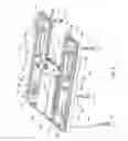 Fig. 10 - Mechanism and arrangement for static and dynamic adjustment of submersible pumps associated with a floating platform