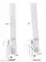 Fig. 14 - Spacecraft with rigid antenna reflector deployed via linear extension boom