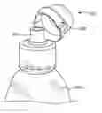 Fig. 01 - Device for reminding a user to drink from a container