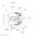 Fig. 10 - Spring operated roller blind system with tension spring adjusting mechanism and locking element for said system